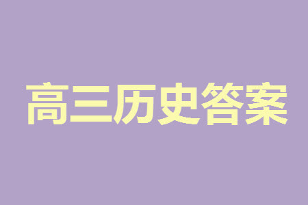 遼寧省2023-2024學(xué)年上學(xué)期遼西聯(lián)合校高三11月期中考試歷史答案