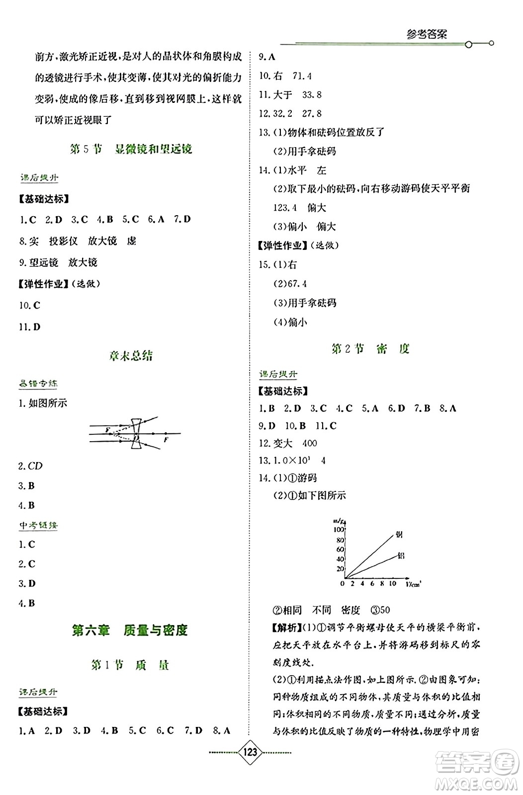 湖南教育出版社2023年秋學(xué)法大視野八年級物理上冊人教版答案