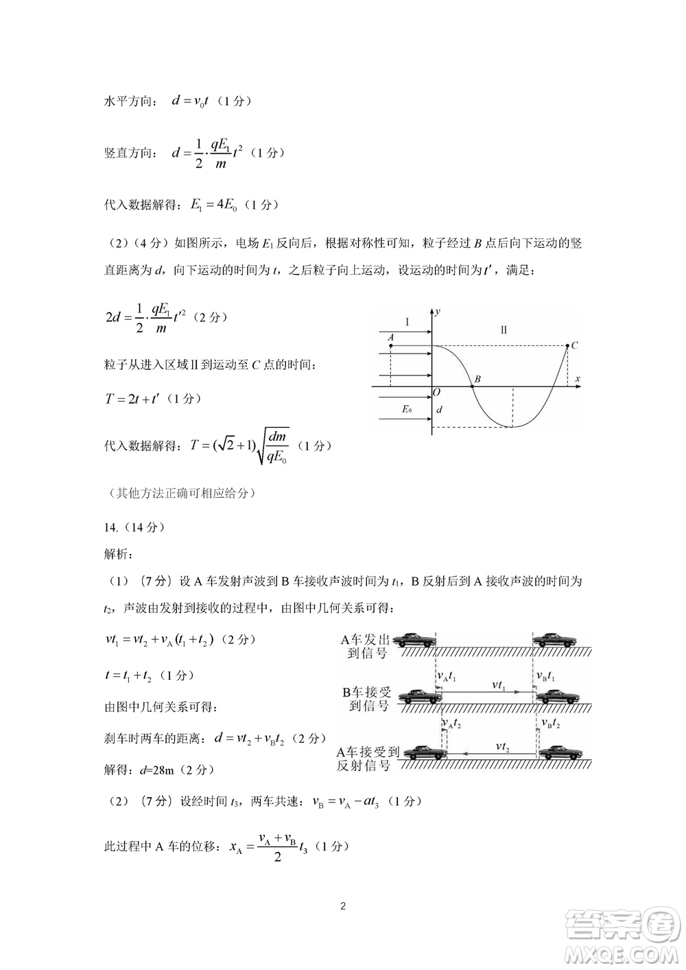 石家莊市2024屆高三上學(xué)期11月教學(xué)質(zhì)量摸底檢測(cè)物理答案