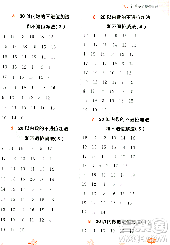 大連出版社2023年秋點(diǎn)石成金金牌每課通一年級(jí)數(shù)學(xué)上冊(cè)北師大版答案