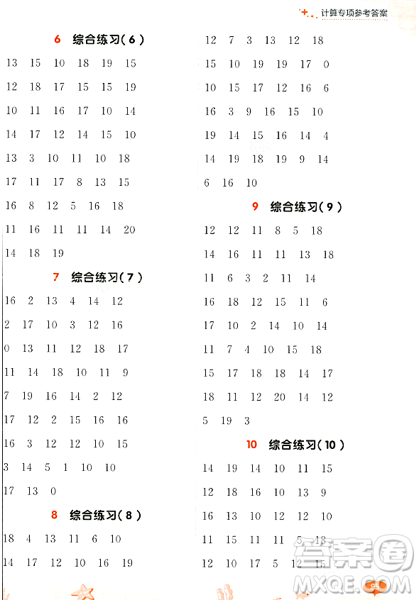 大連出版社2023年秋點(diǎn)石成金金牌每課通一年級(jí)數(shù)學(xué)上冊(cè)北師大版答案