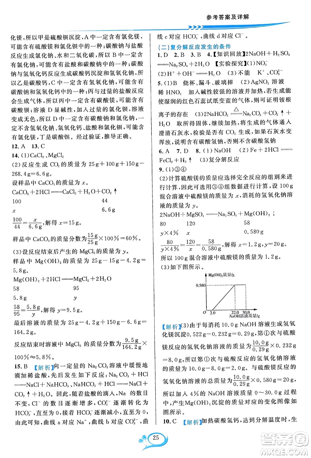 華東師范大學出版社2023年秋全優(yōu)方案夯實與提高九年級化學全一冊人教版答案