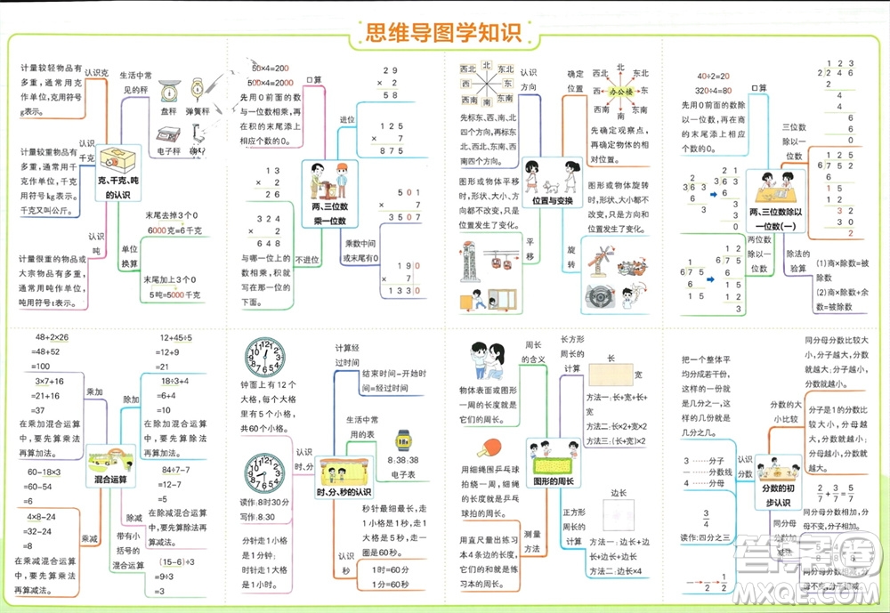 遼寧教育出版社2023年秋小學(xué)學(xué)霸單元期末標(biāo)準(zhǔn)卷三年級數(shù)學(xué)上冊青島版參考答案