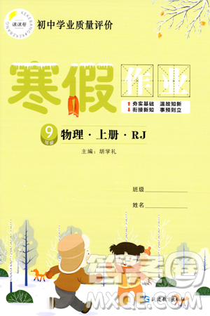 延邊教育出版社2024年寒假作業(yè)九年級物理人教版答案