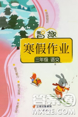 云南科技出版社2024智趣寒假作業(yè)三年級(jí)語(yǔ)文人教版參考答案