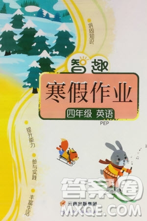 云南科技出版社2024智趣寒假作業(yè)四年級英語人教版參考答案