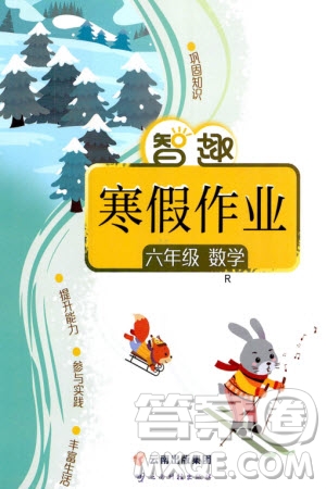 云南科技出版社2024智趣寒假作業(yè)六年級數(shù)學人教版參考答案