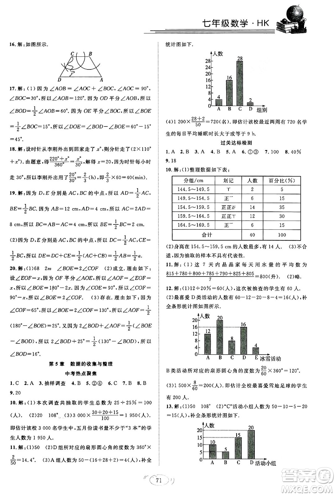 合肥工業(yè)大學(xué)出版社2024假期伴你行寒假復(fù)習(xí)計(jì)劃七年級(jí)數(shù)學(xué)滬科版答案