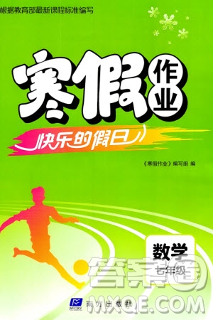 南方出版社2024寒假作業(yè)快樂(lè)的假日七年級(jí)數(shù)學(xué)課標(biāo)版參考答案