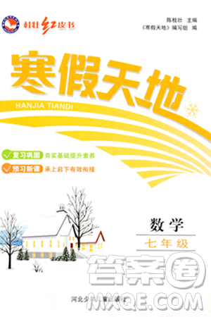 河北少年兒童出版社2024桂壯紅皮書寒假天地七年級數(shù)學通用版答案