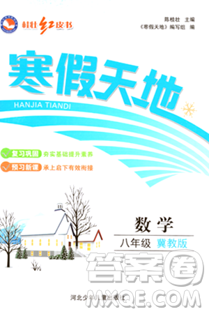 河北少年兒童出版社2024桂壯紅皮書寒假天地八年級數(shù)學冀教版答案