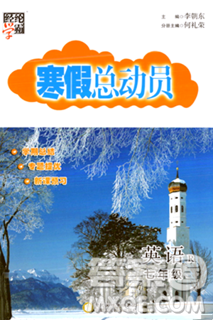 寧夏人民教育出版社2024經(jīng)綸學(xué)霸寒假總動員七年級英語人教版答案