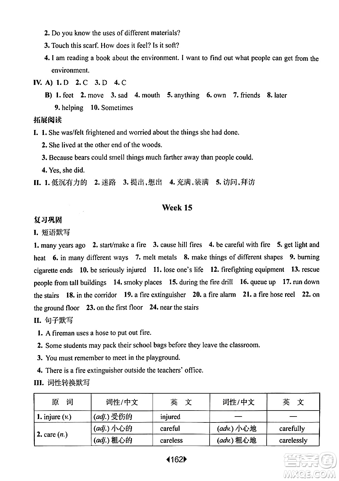 華東師范大學(xué)出版社2024年春華東師大版一課一練六年級(jí)英語(yǔ)下冊(cè)牛津版增強(qiáng)版上海專版答案