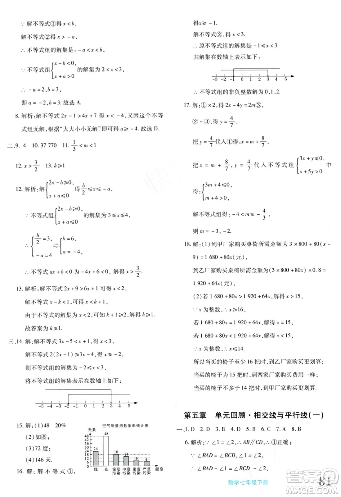 新疆青少年出版社2024年春優(yōu)學(xué)1+1評價與測試七年級數(shù)學(xué)下冊通用版答案