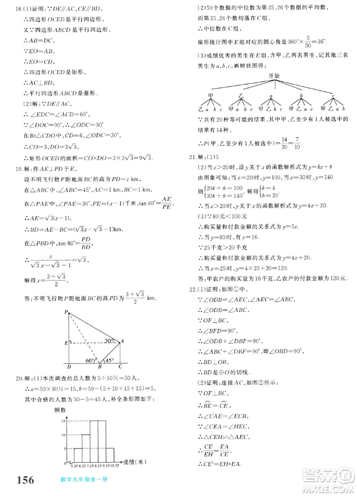 新疆青少年出版社2024年春優(yōu)學(xué)1+1評(píng)價(jià)與測(cè)試九年級(jí)數(shù)學(xué)下冊(cè)通用版答案