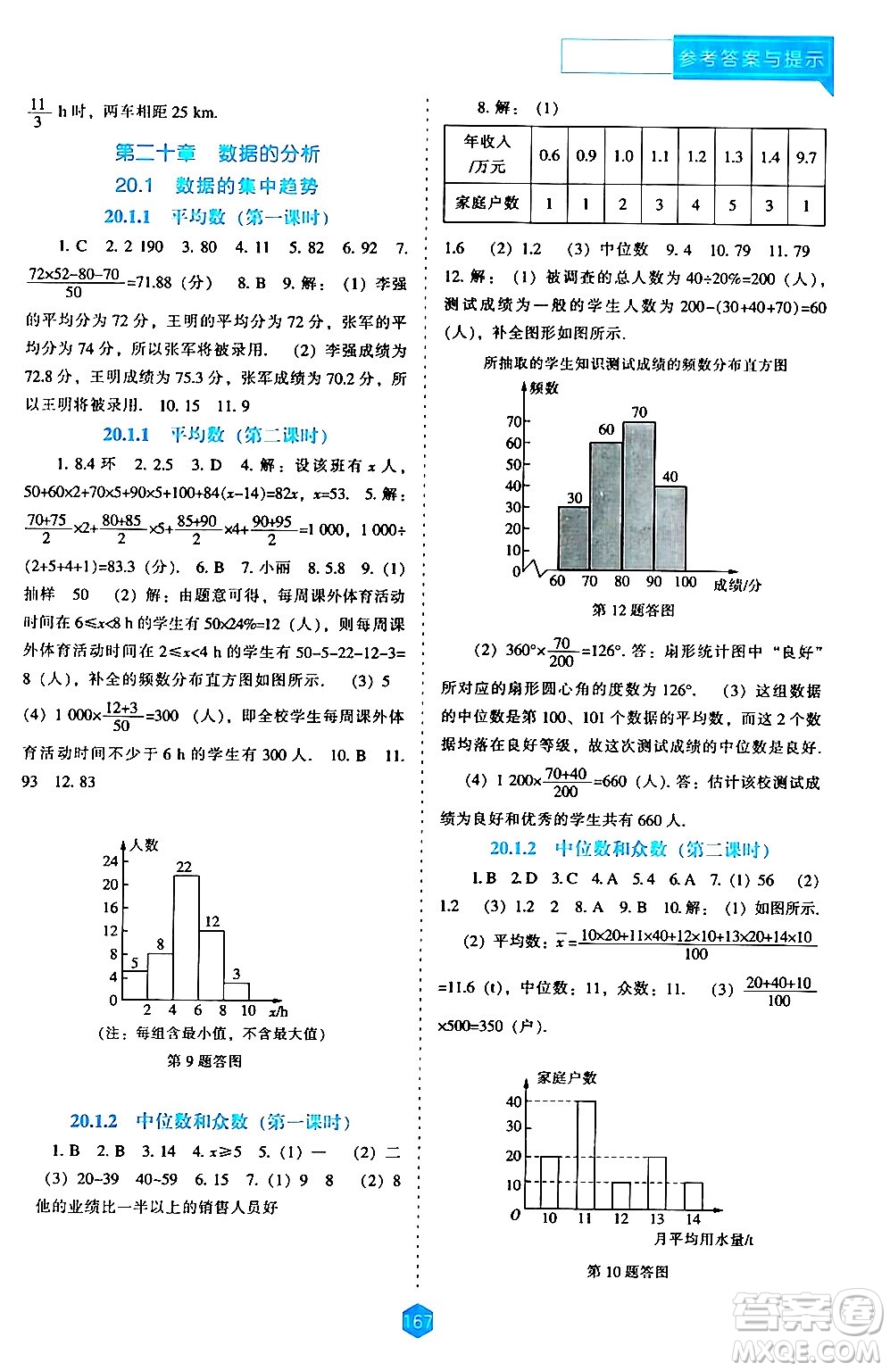 遼海出版社2024年春新課程數(shù)學能力培養(yǎng)八年級數(shù)學下冊人教版答案
