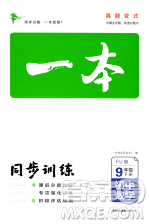 湖南教育出版社2024年春一本同步訓(xùn)練九年級(jí)數(shù)學(xué)下冊(cè)人教版答案