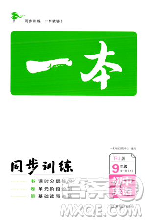 湖南教育出版社2024年春一本同步訓(xùn)練九年級(jí)英語全一冊(cè)人教版答案