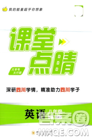 四川大學(xué)出版社2024年春課堂點(diǎn)睛八年級(jí)英語下冊(cè)人教版四川專版參考答案