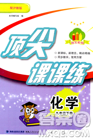 福建人民出版社2024年春頂尖課課練九年級(jí)化學(xué)下冊(cè)滬教版答案