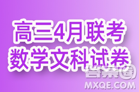 華大新高考聯(lián)盟2024屆高三4月聯(lián)考全國(guó)卷文科數(shù)學(xué)試題答案