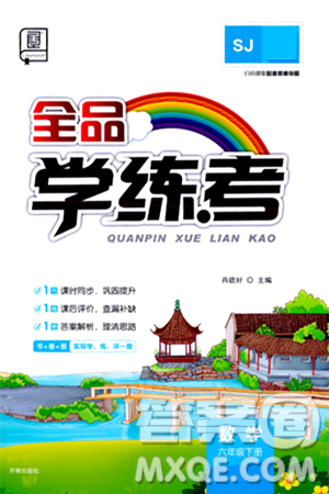 開明出版社2024年春全品學(xué)練考六年級(jí)數(shù)學(xué)下冊蘇教版答案