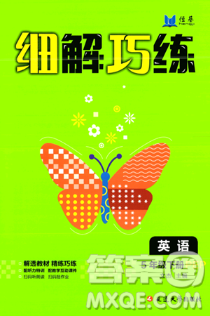 延邊大學(xué)出版社2024年春細(xì)解巧練五年級(jí)英語(yǔ)下冊(cè)人教PEP版答案