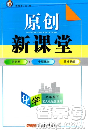 新疆青少年出版社2024年春原創(chuàng)新課堂九年級化學(xué)下冊人教版參考答案