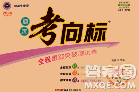 新疆青少年出版社2024年春期末考向標(biāo)全程跟蹤突破測(cè)試卷七年級(jí)英語下冊(cè)人教版答案