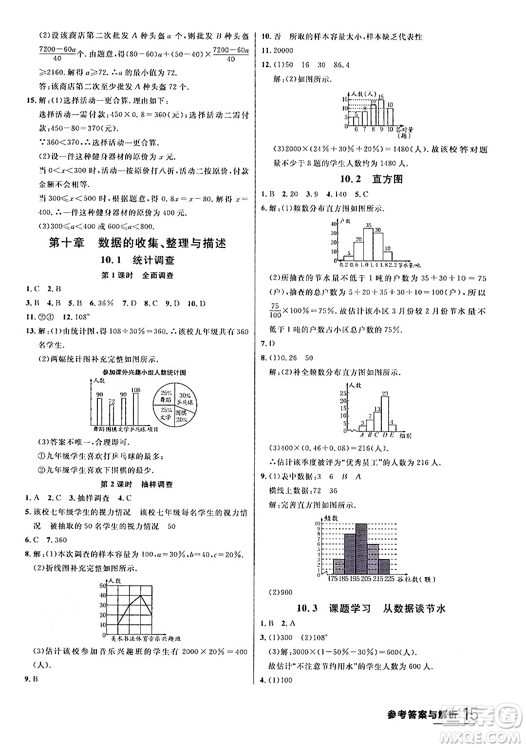 延邊大學(xué)出版社2024年春品至教育一線課堂七年級(jí)數(shù)學(xué)下冊(cè)人教版答案