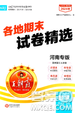 江西人民出版社2024年春王朝霞各地期末試卷精選六年級(jí)數(shù)學(xué)下冊(cè)人教版河南專版答案