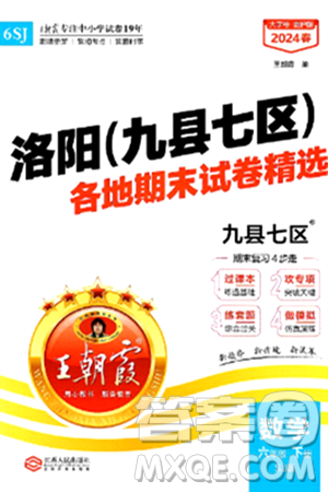 江西人民出版社2024年春王朝霞各地期末試卷精選六年級(jí)數(shù)學(xué)下冊(cè)蘇教版洛陽(yáng)專(zhuān)版答案
