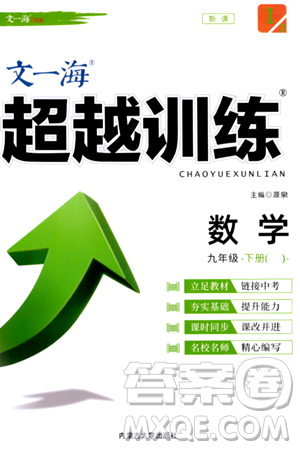 內(nèi)蒙古大學(xué)出版社2024年春超越訓(xùn)練九年級數(shù)學(xué)下冊人教版答案
