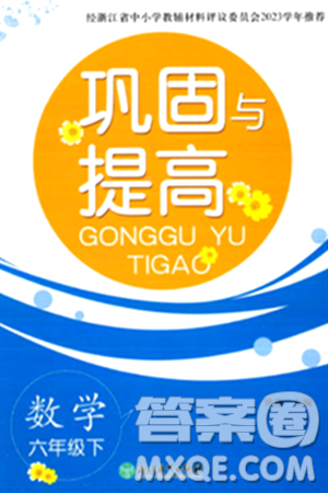 浙江教育出版社2024年春鞏固與提高六年級數(shù)學下冊通用版答案