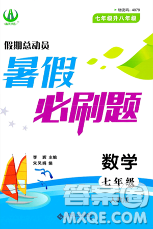 安徽大學出版社2024年春假期總動員暑假必刷題七年級數(shù)學人教版答案
