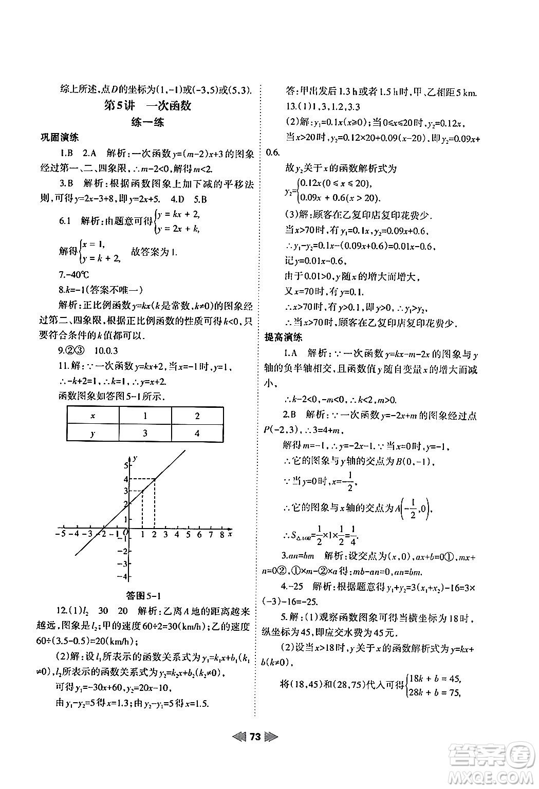 蘭州大學(xué)出版社2024年暑假作業(yè)八年級數(shù)學(xué)人教版答案
