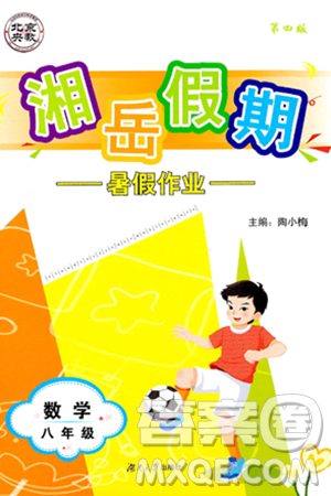 湖南大學(xué)出版社2024年湘岳假期暑假作業(yè)八年級(jí)數(shù)學(xué)人教版答案