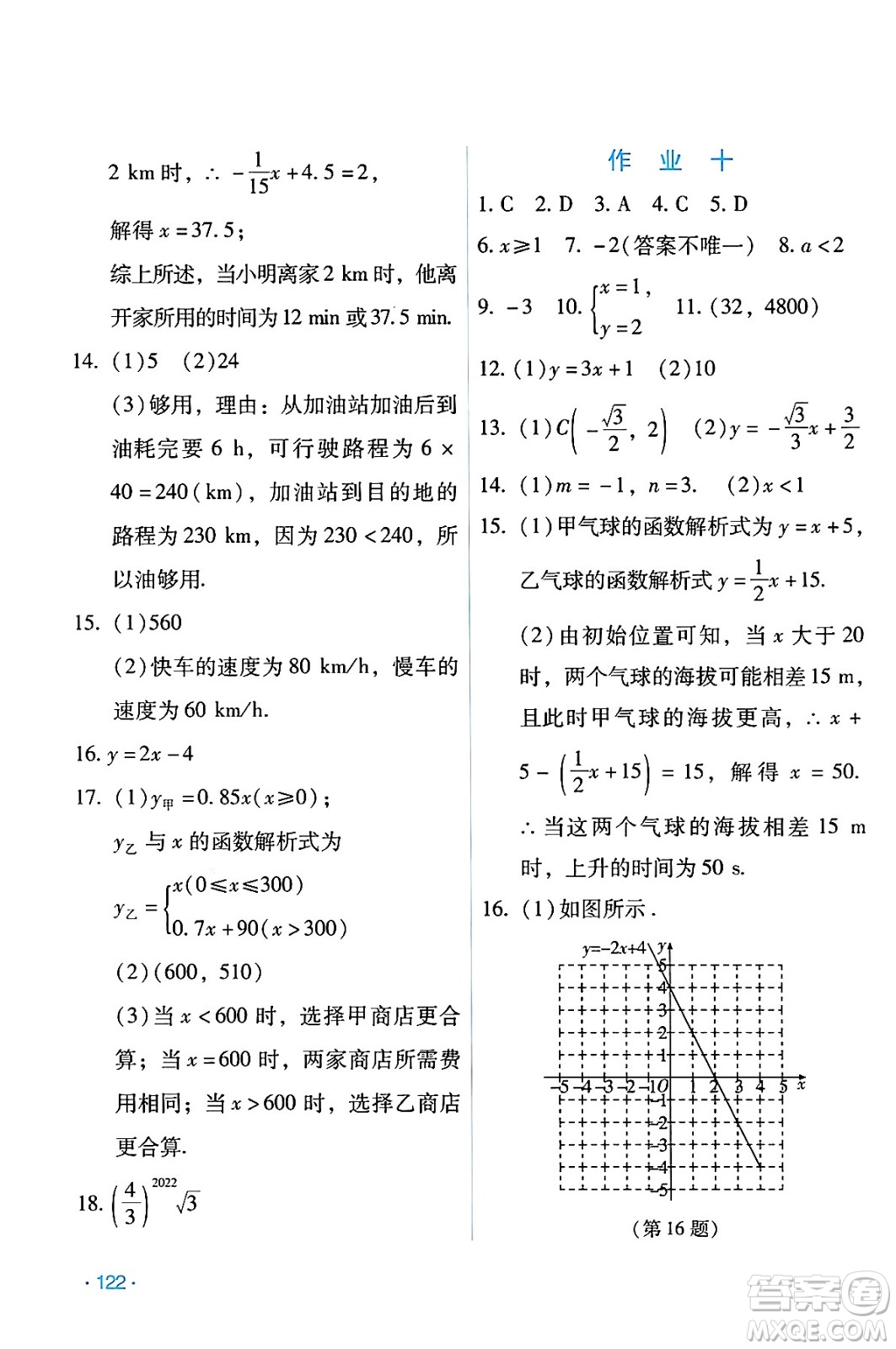 吉林出版集團(tuán)股份有限公司2024年假日數(shù)學(xué)暑假八年級數(shù)學(xué)人教版答案