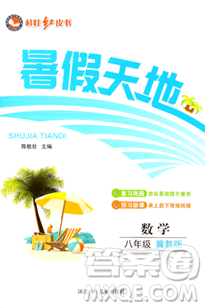 河北少年兒童出版社2024年桂壯紅皮書暑假天地八年級數(shù)學(xué)冀教版答案