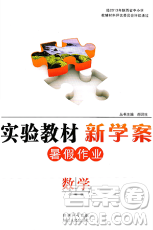 陜西人民出版社2024年實(shí)驗(yàn)教材新學(xué)案暑假作業(yè)七年級(jí)數(shù)學(xué)通用版答案