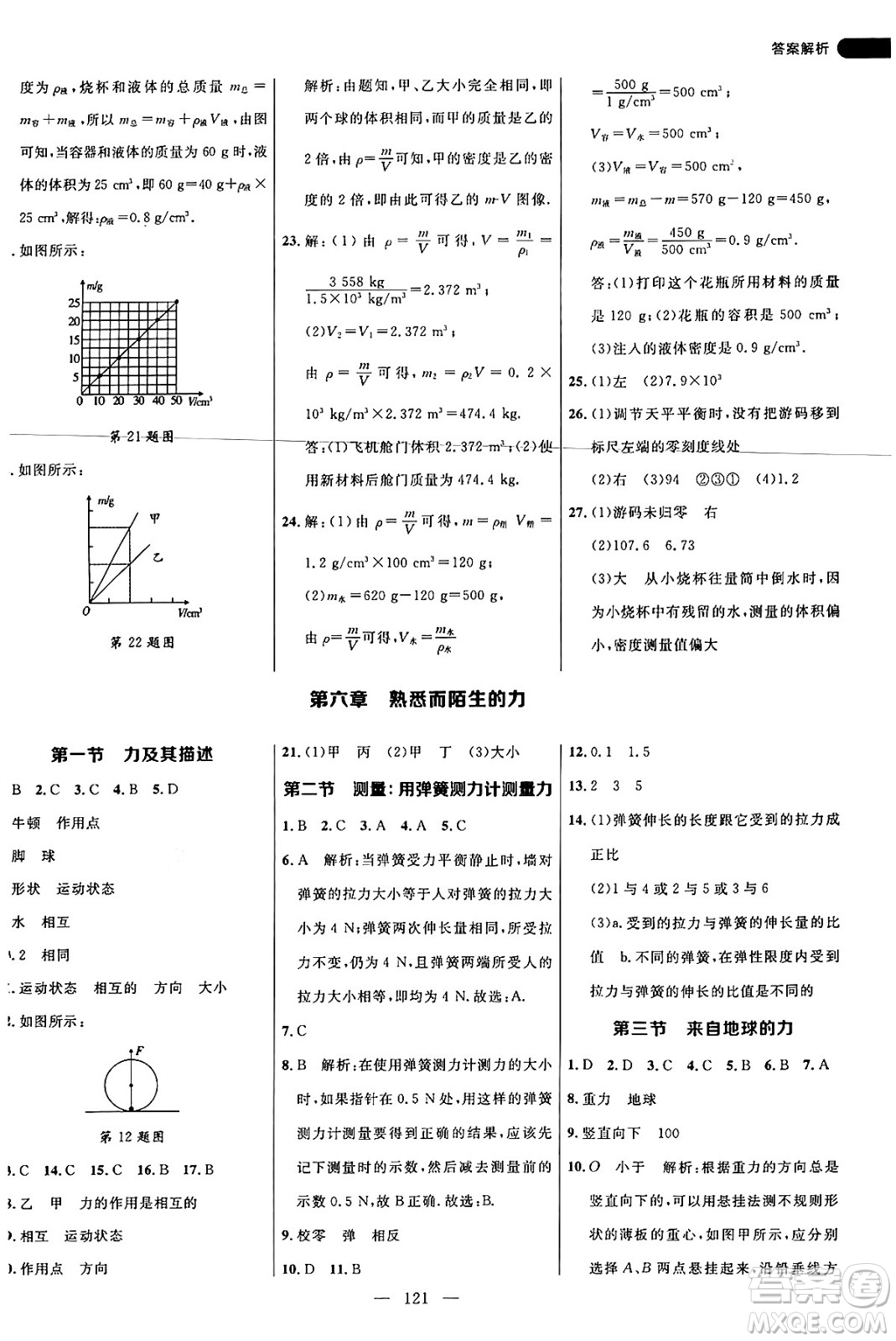 延邊大學(xué)出版社2024年秋細(xì)解巧練八年級(jí)物理上冊(cè)滬科版答案