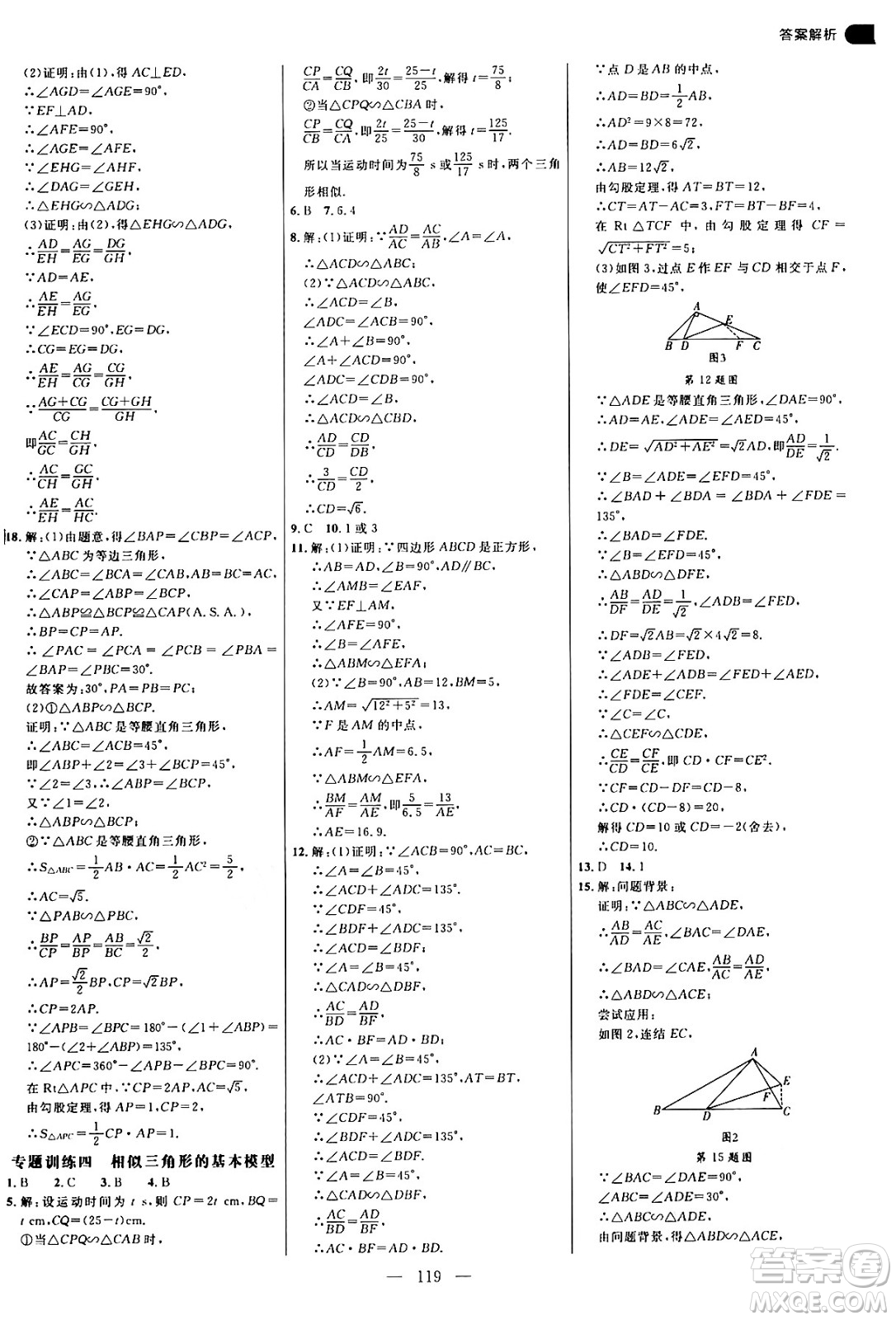 延邊大學(xué)出版社2024年秋細(xì)解巧練九年級(jí)數(shù)學(xué)上冊(cè)華師版答案