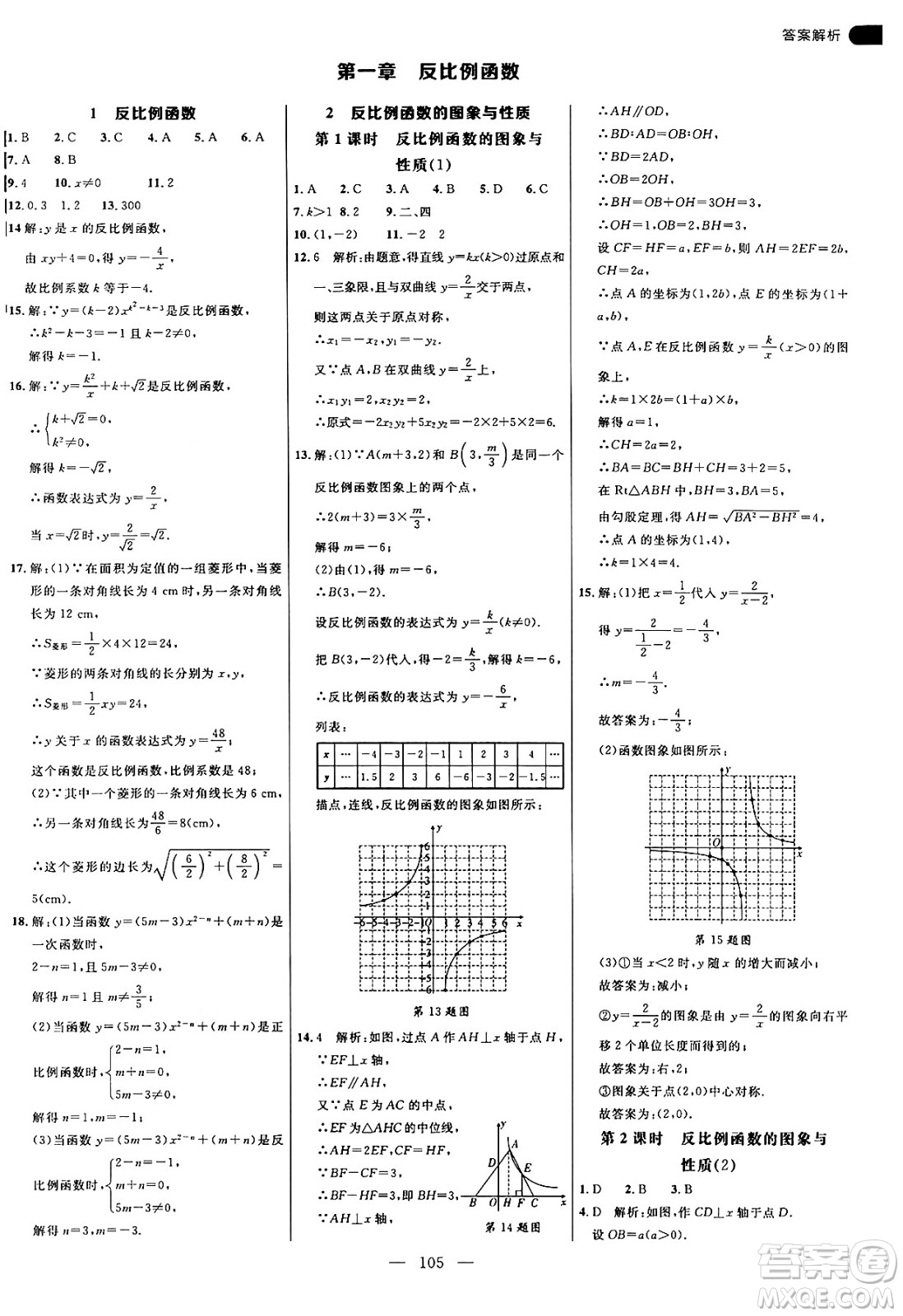 延邊大學出版社2024年秋細解巧練九年級數(shù)學上冊魯教版答案