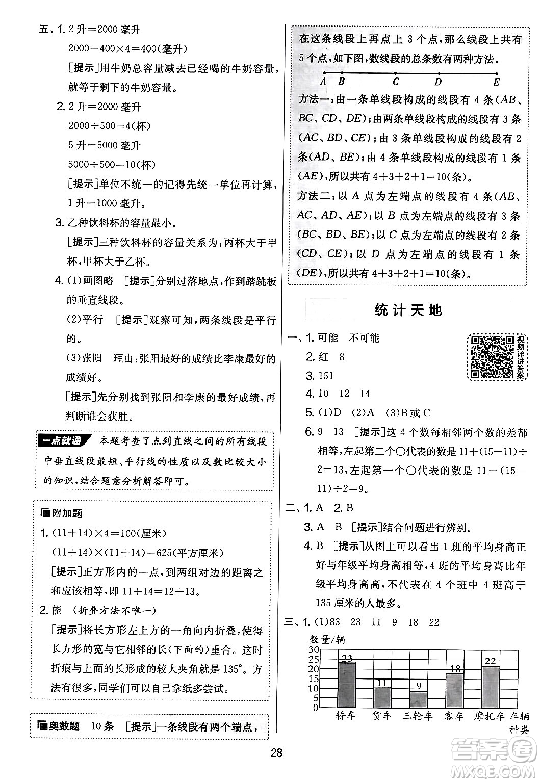 吉林教育出版社2024年秋實(shí)驗(yàn)班提優(yōu)大考卷四年級(jí)數(shù)學(xué)上冊(cè)蘇教版答案
