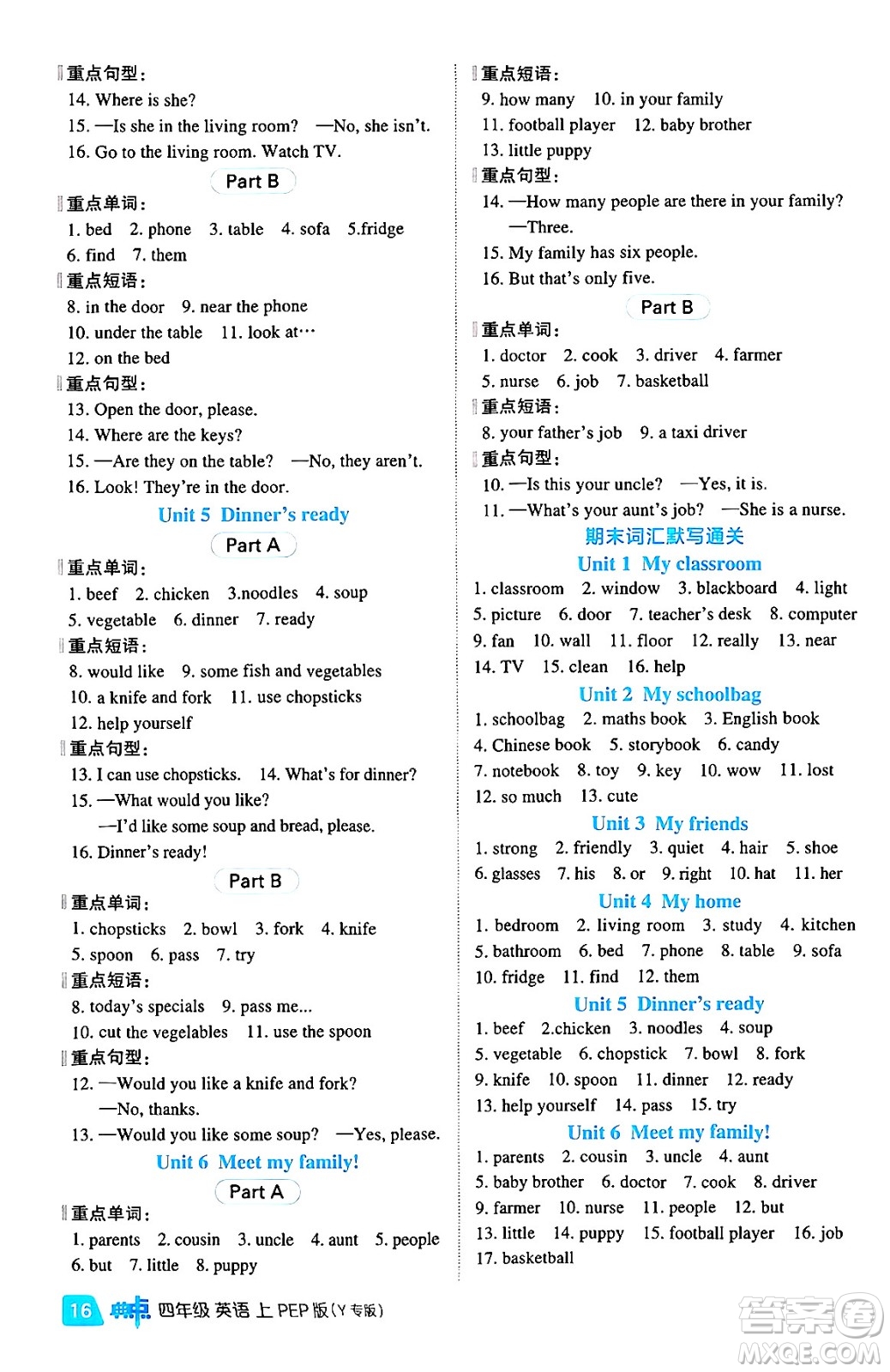 陜西師范大學(xué)出版總社有限公司2024年秋綜合應(yīng)用創(chuàng)新題典中點(diǎn)四年級(jí)英語(yǔ)上冊(cè)人教PEP版吉林專(zhuān)版三起點(diǎn)答案