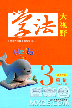 湖南教育出版社2024年秋學法大視野三年級英語上冊湘魯版答案