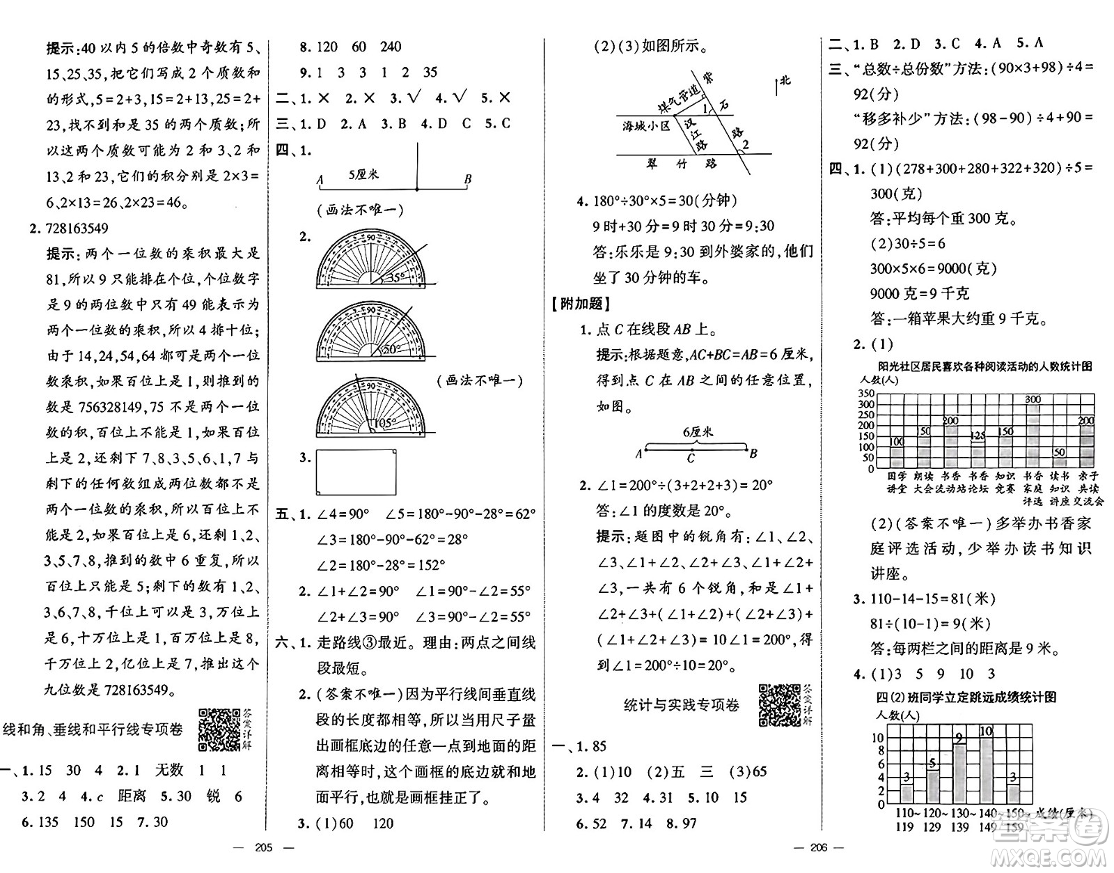河海大學(xué)出版社2024年秋學(xué)霸提優(yōu)大試卷四年級數(shù)學(xué)上冊冀教版答案