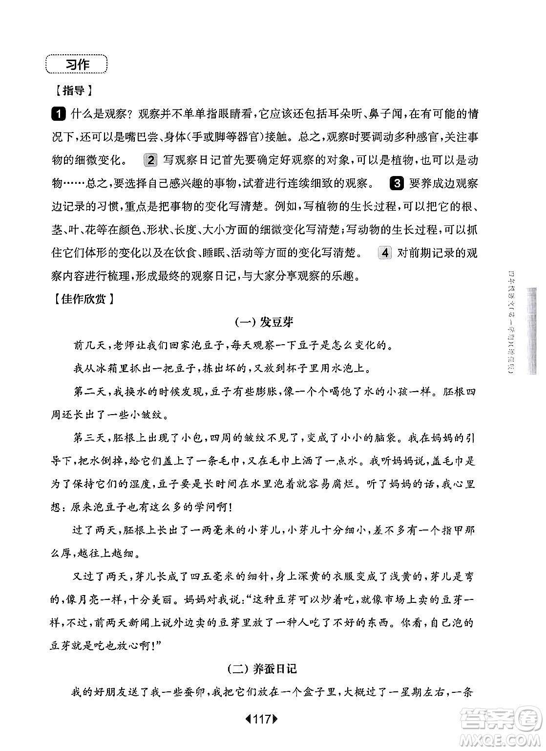 華東師范大學出版社2024年秋華東師大版一課一練四年級語文上冊華師版增強版上海專版答案