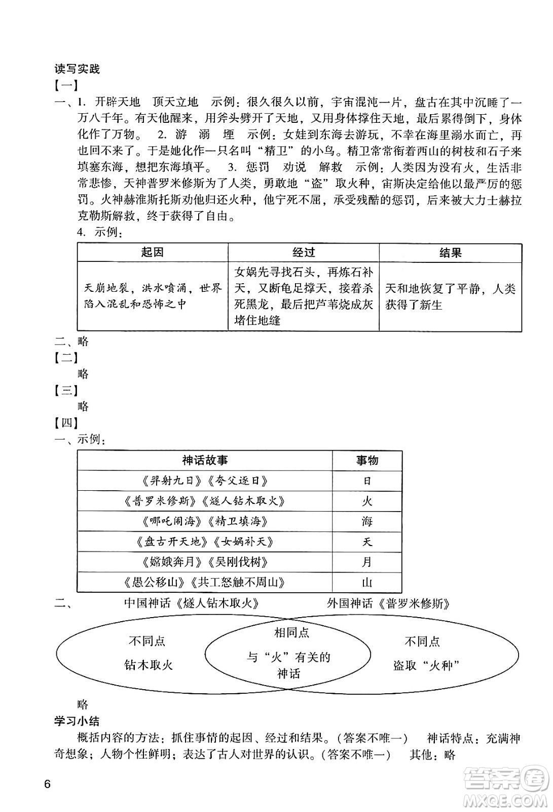 廣州出版社2024年秋陽光學(xué)業(yè)評價四年級語文上冊人教版答案