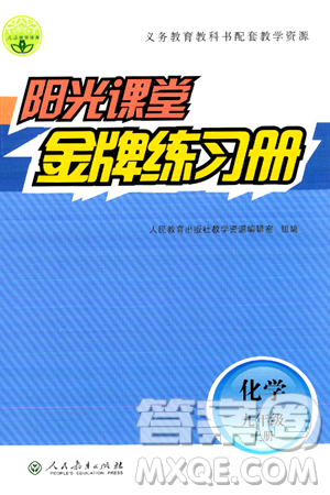 人民教育出版社2024年秋陽光課堂金牌練習(xí)冊九年級化學(xué)上冊人教版答案